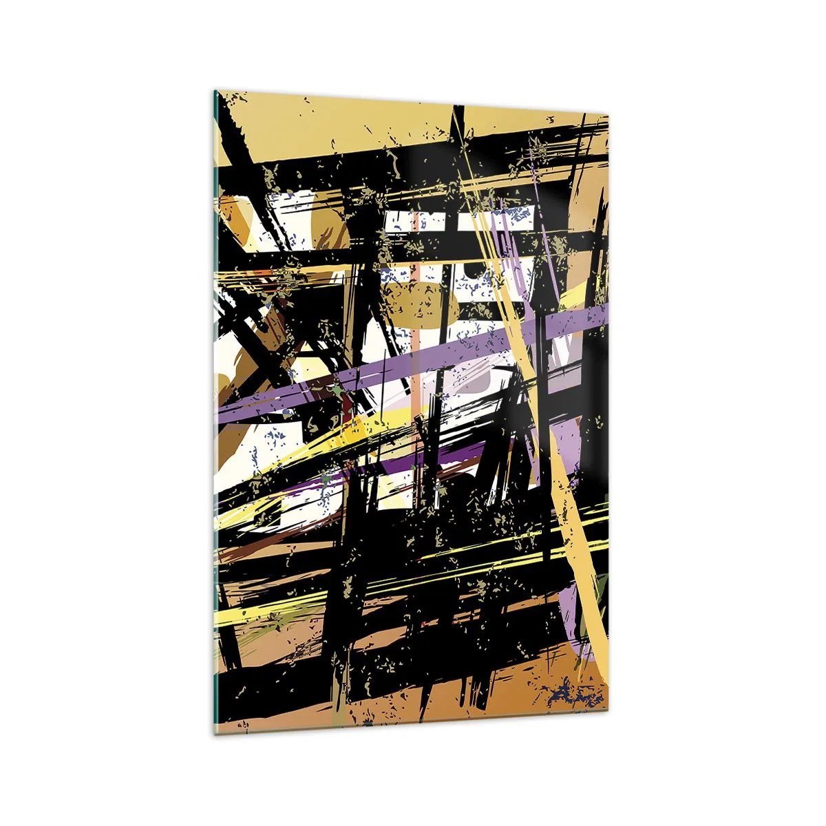 Obraz na skle - Ostrý rez - 70x100 cm