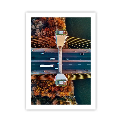 Plagát - Za vodami, za lesmi - 50x70 cm