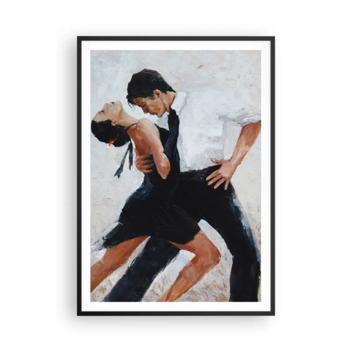 Plagát v čiernom ráme - Tango mojich túžob a snov - 70x100 cm
