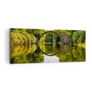 Obraz na plátne - Na rozhraní dvoch svetov - 120x50 cm