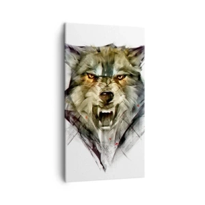 Obraz na plátne - Ani krok! - 45x80 cm