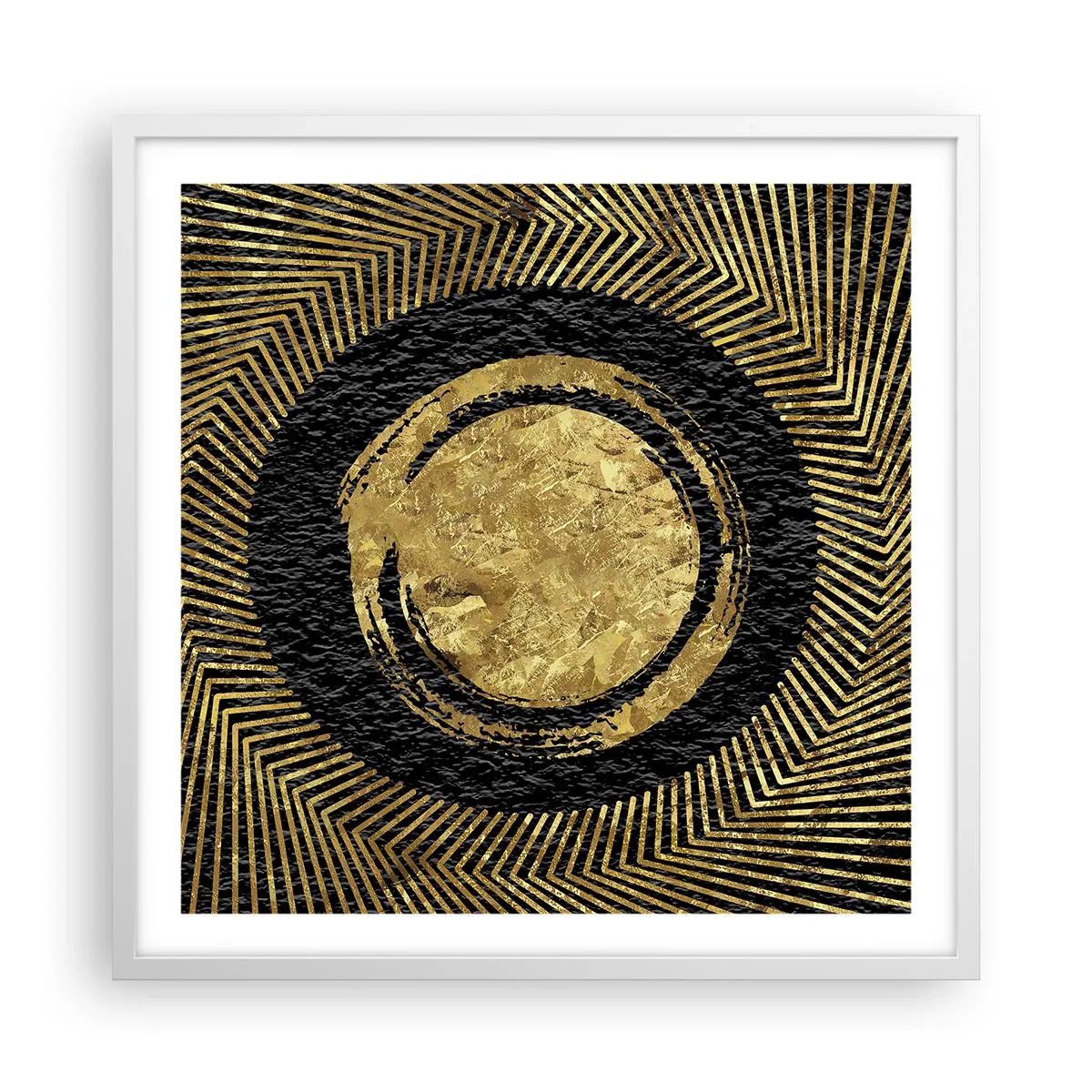 Plagát v bielom ráme - Glamour - 60x60 cm