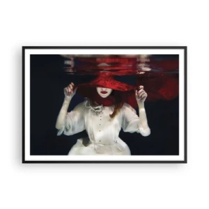 Plagát v čiernom ráme - Divoženka - 100x70 cm