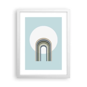 Plagát v bielom ráme - Neodolateľná príťažlivosť - 30x40 cm