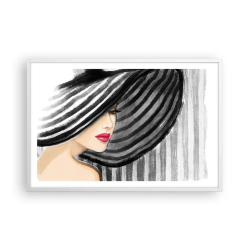 Plagát v bielom ráme - Kde ťa hľadať? - 91x61 cm