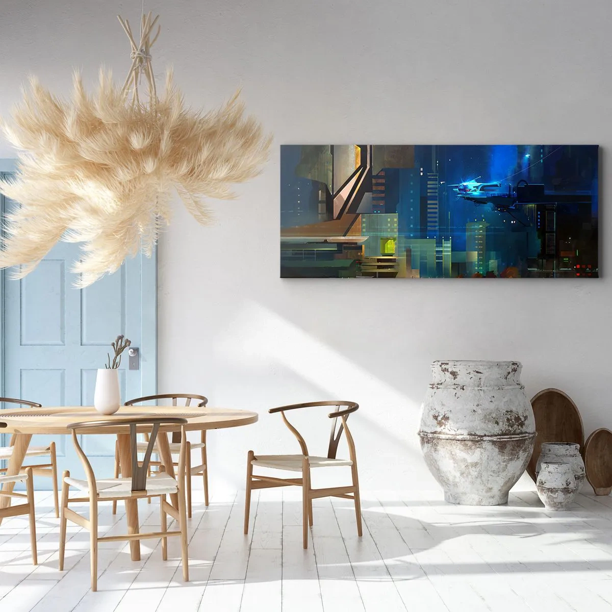 Obraz na plátne - V blízkej budúcnosti - 100x40 cm