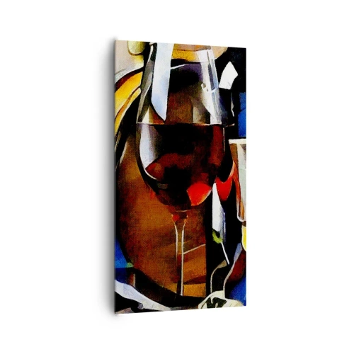 Obraz na plátne - Aj svet dostáva farby - 65x120 cm