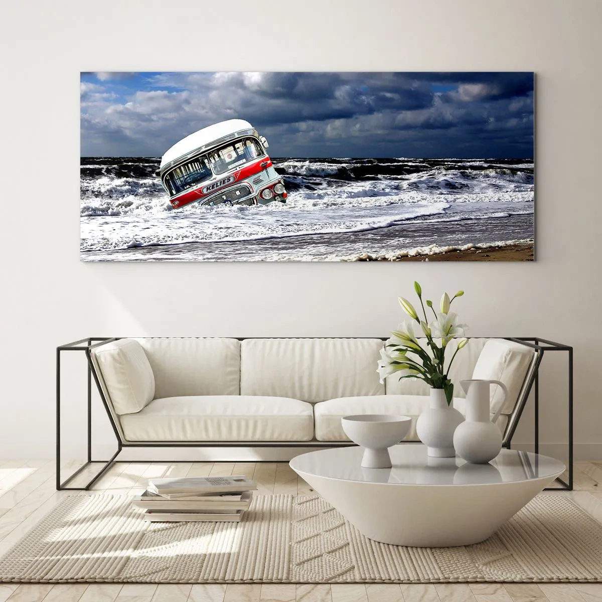 Obraz na skle - A čomu sa čuduješ? - 100x40 cm