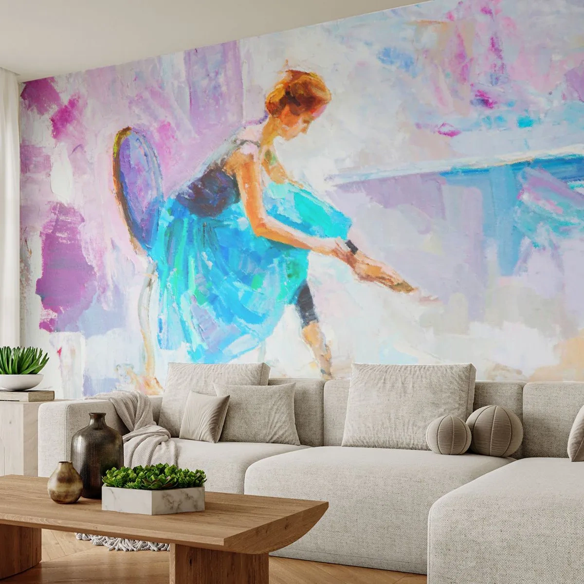Fototapeta Standard Eco - Nevyslovená vďaka, jemné kúzlo - Balerína, Tancujte, balet - 300x210 cm