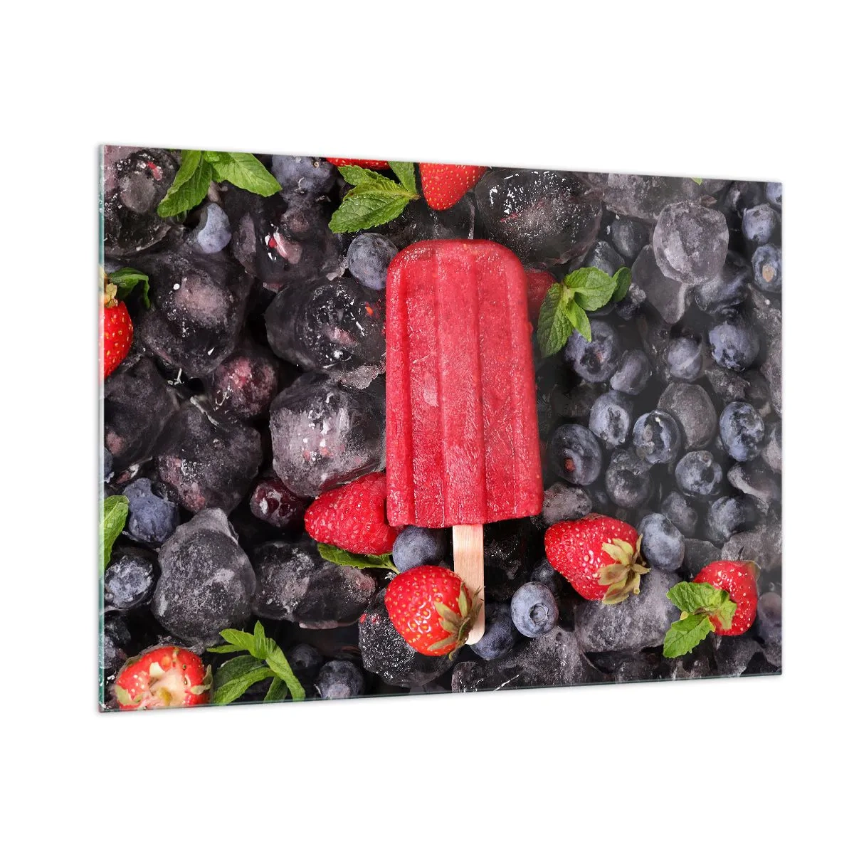 Obraz na skle - Chuť horúceho leta - 100x70 cm