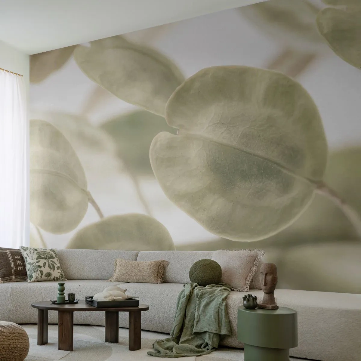 Fototapeta Premium Canvas - Na začiatku bolo lístie… - Kvety, Pokojne, Listy - 500x350 cm