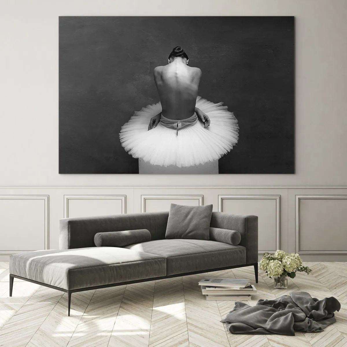 Obraz na skle - Práve prekvitá - 100x70 cm