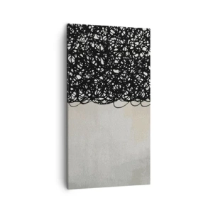 Obraz na plátne - Víriace abstrakcie - 45x80 cm