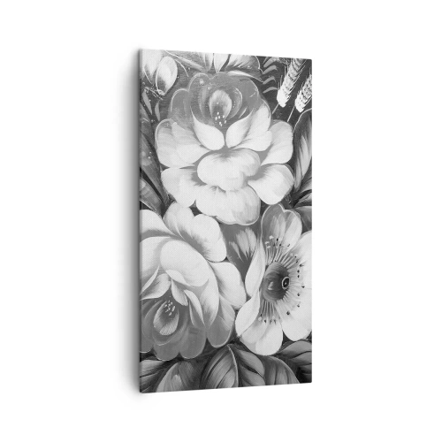 Obraz na plátne - Krásne dokonca v šedej - 45x80 cm