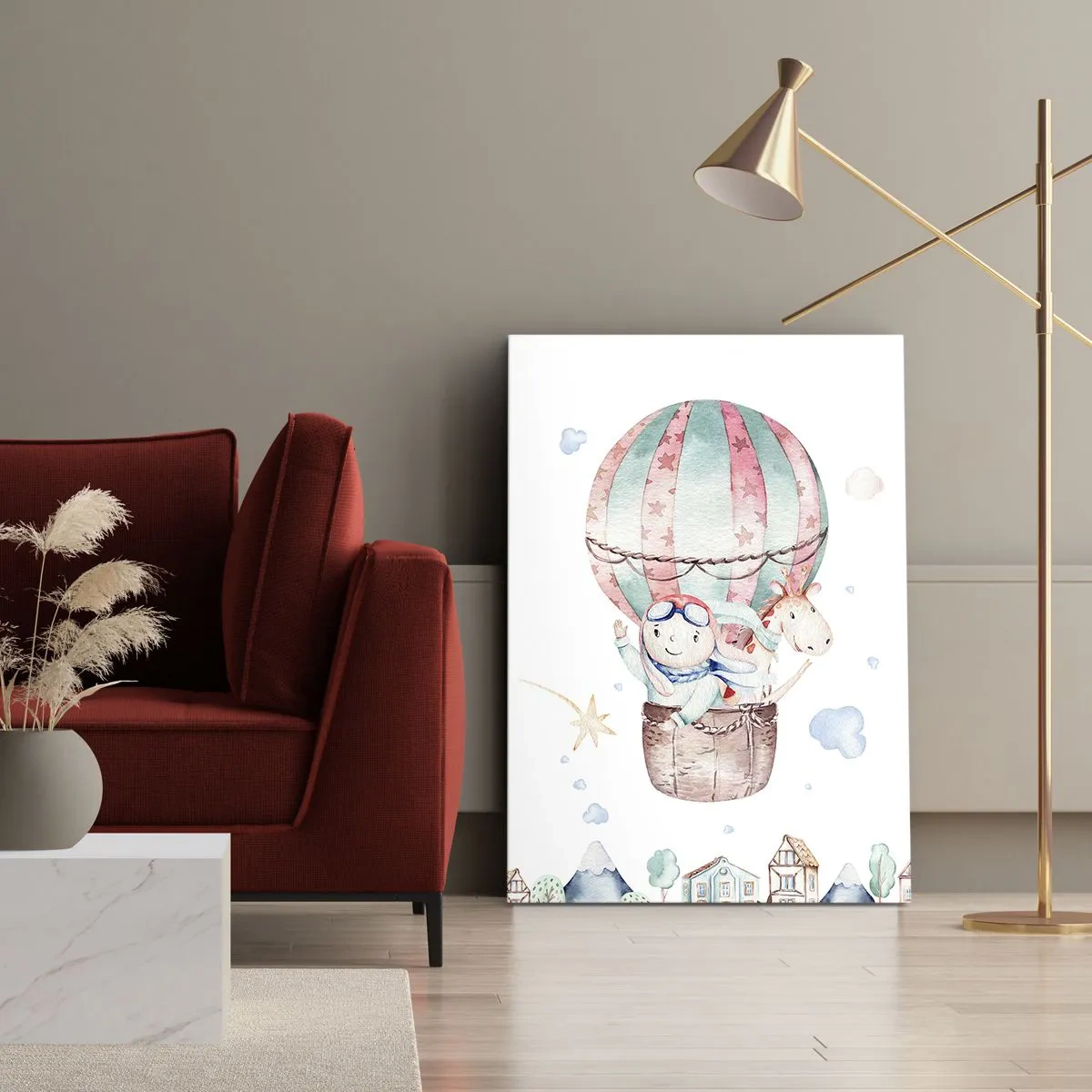 Obraz na plátne - Čoskoro sa vrátime! - 55x100 cm