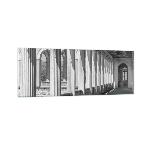 Obraz na skle - Slnečná arkáda - 140x50 cm