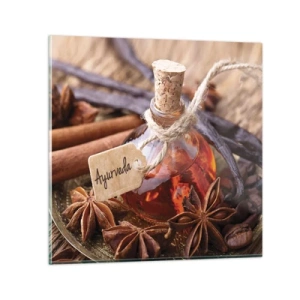 Obraz na skle - K jednote tela a ducha - 60x60 cm