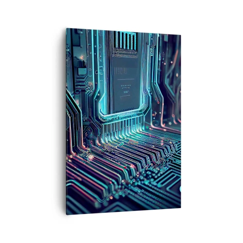 Obraz na plátne - Len tak premýšľam… - 70x100 cm