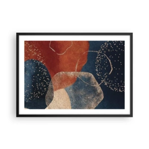 Plagát v čiernom ráme - Ľahkosť bytia - 70x50 cm