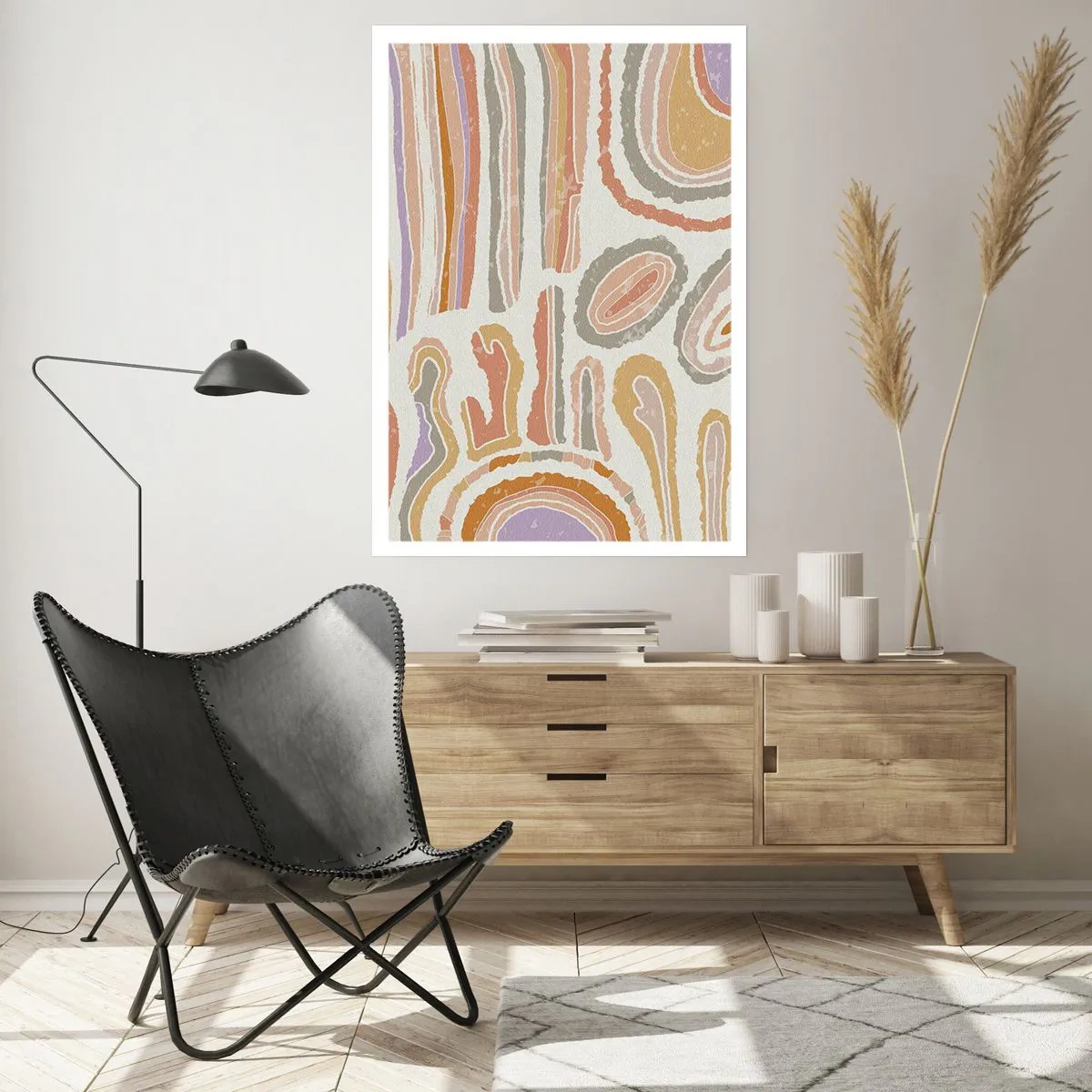 Plagát - Farebné prierezy - 40x50 cm