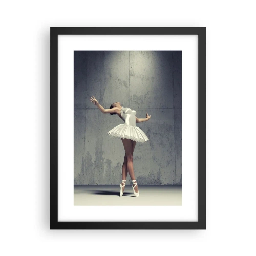 Plagát v čiernom ráme - Ľahko ako vták - 30x40 cm