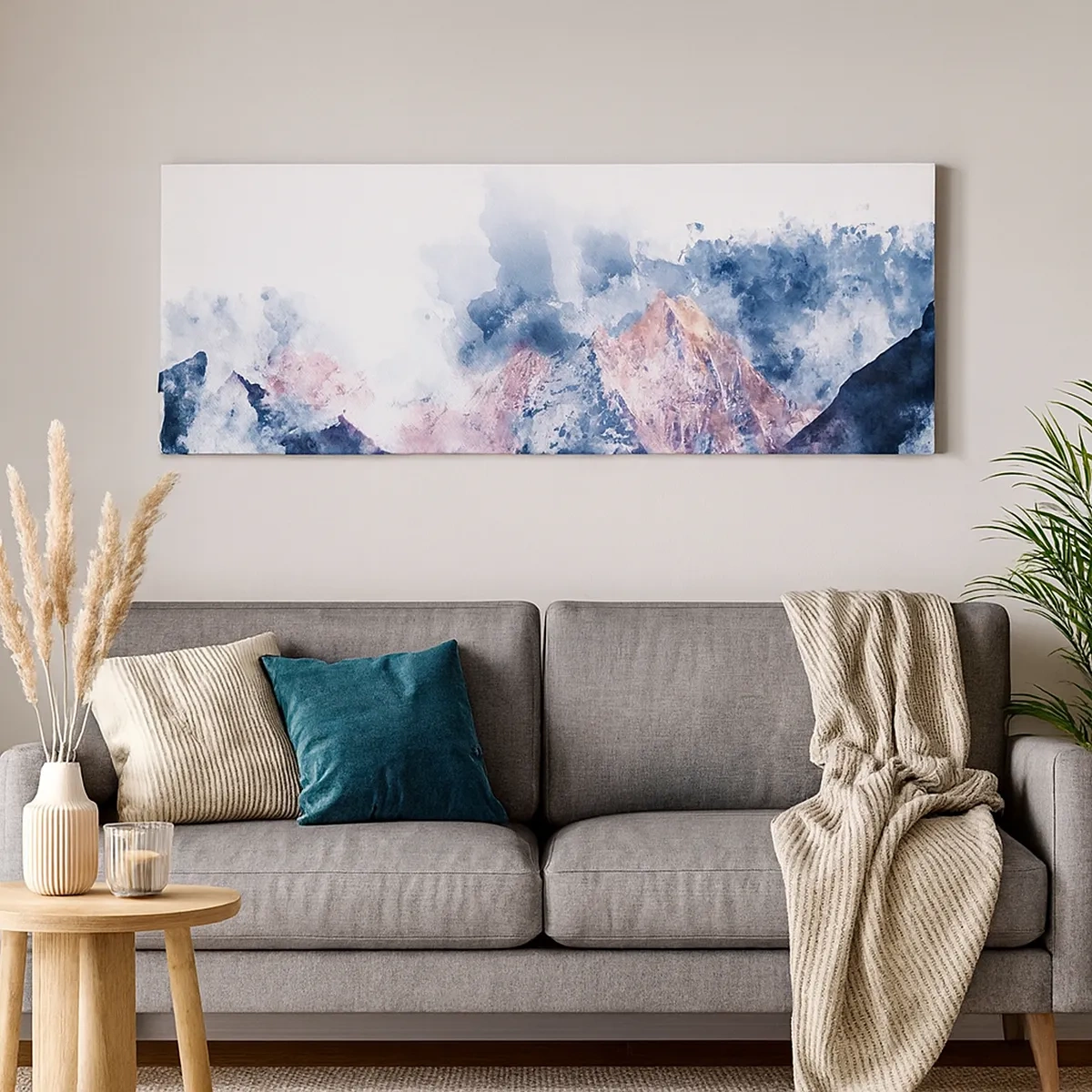 Obraz na plátne - To sú vrcholy! - 30x30 cm