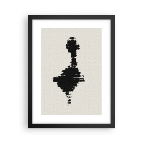 Plagát v čiernom ráme - Vibrácie predstavivosti - 30x40 cm