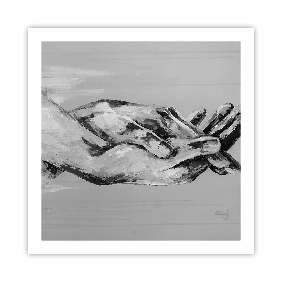 Plagát - Začiatok… - 60x60 cm