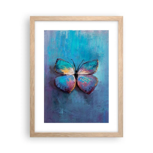 Plagát v ráme zo svetlého duba - V celej svojej kráse - 30x40 cm