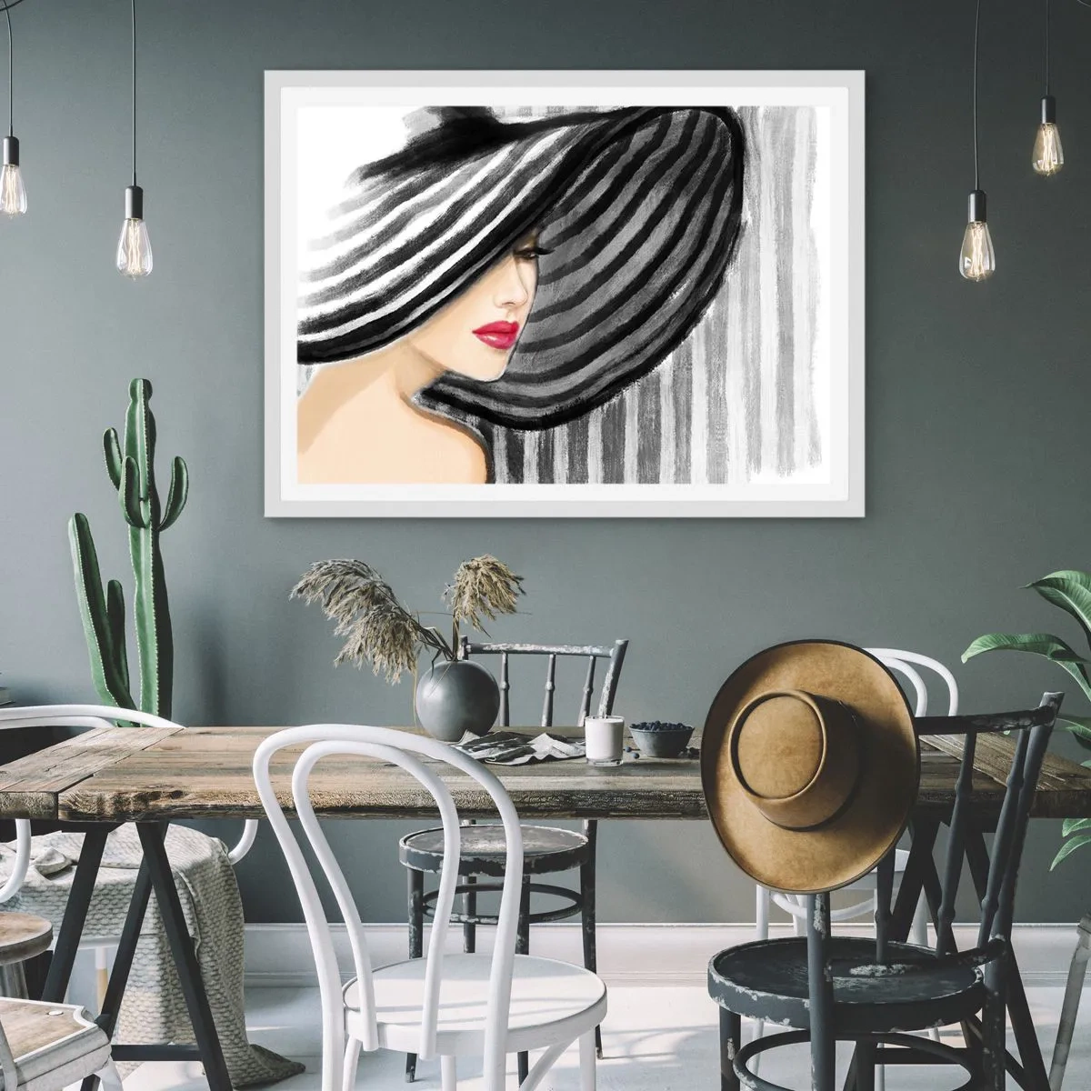 Plagát v bielom ráme - Kde ťa hľadať? - 91x61 cm