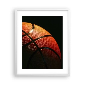 Plagát v bielom ráme - Krásna ako planéta - 40x50 cm