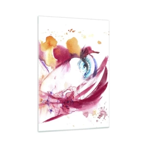 Obraz na skle - V blízkosti svet rozkvitá - 70x100 cm