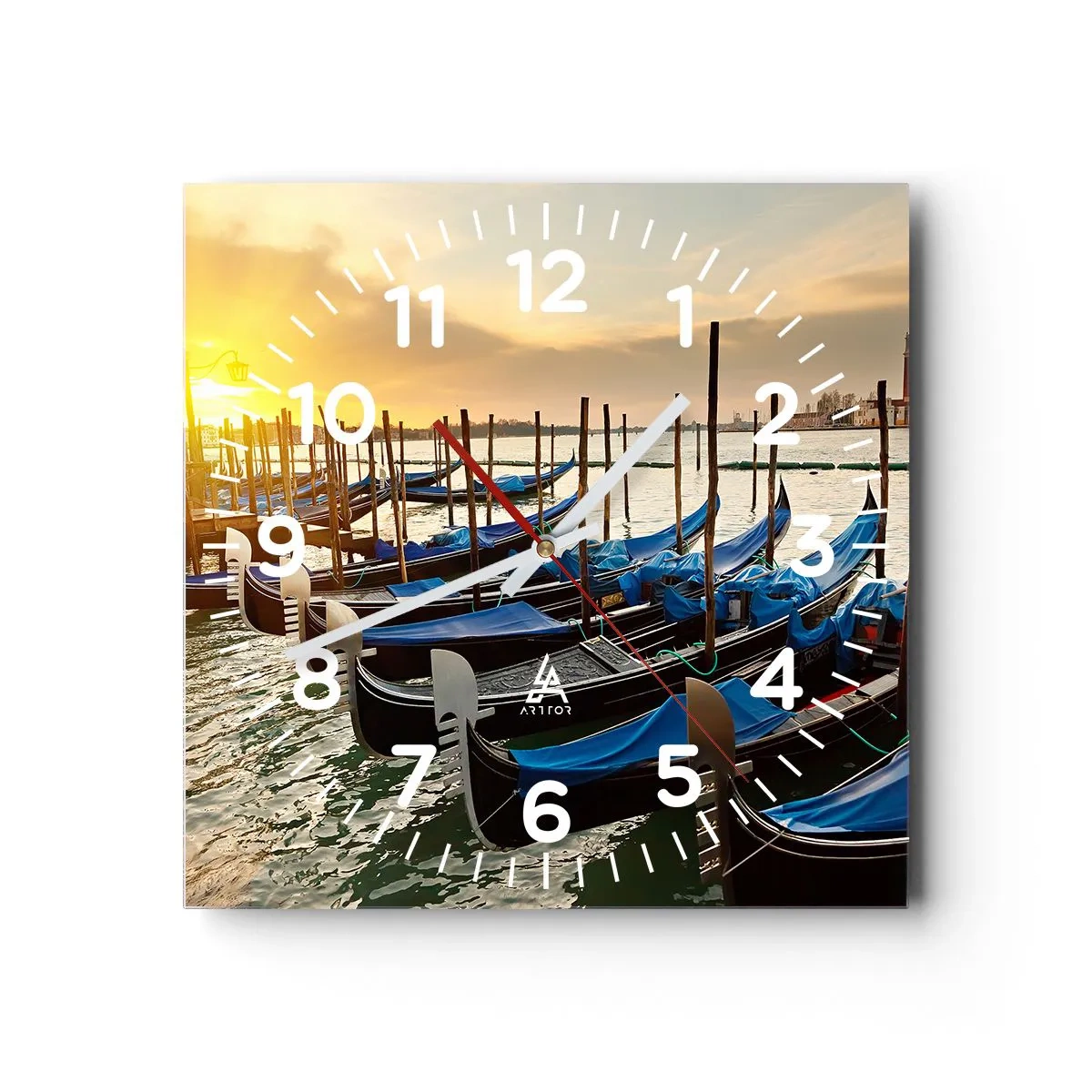 Nástenné hodiny - Kým nastane zmätok - 30x30 cm