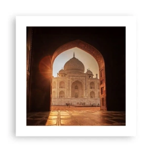 Plagát - Pamätník nadpozemskej lásky - 40x40 cm