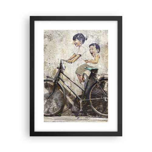 Plagát v čiernom ráme - Pravda alebo klam? - 30x40 cm