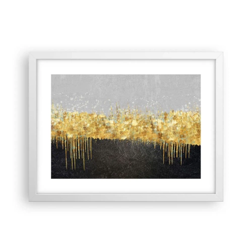 Plagát v bielom ráme - Dovnútra a nahor - 40x30 cm