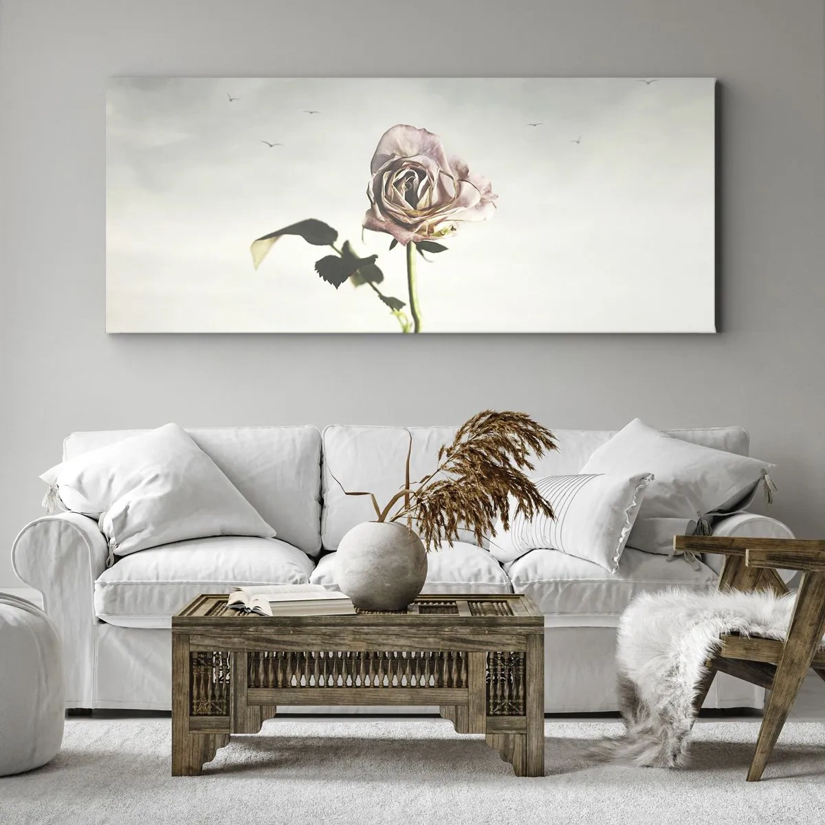 Obraz na plátne - Vítanie jari - 100x40 cm