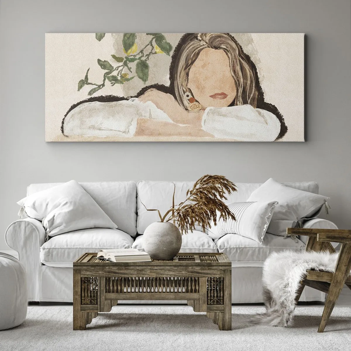 Obraz na plátne - Kráska z juhu - 100x40 cm