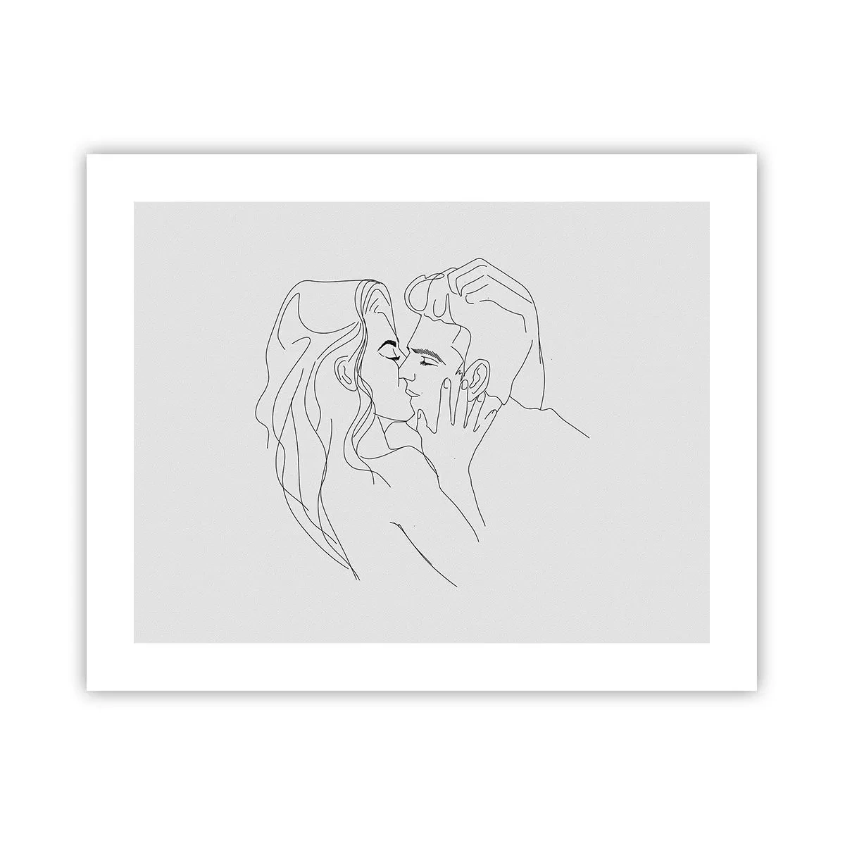 Plagát - Jedným ťahom - 50x40 cm