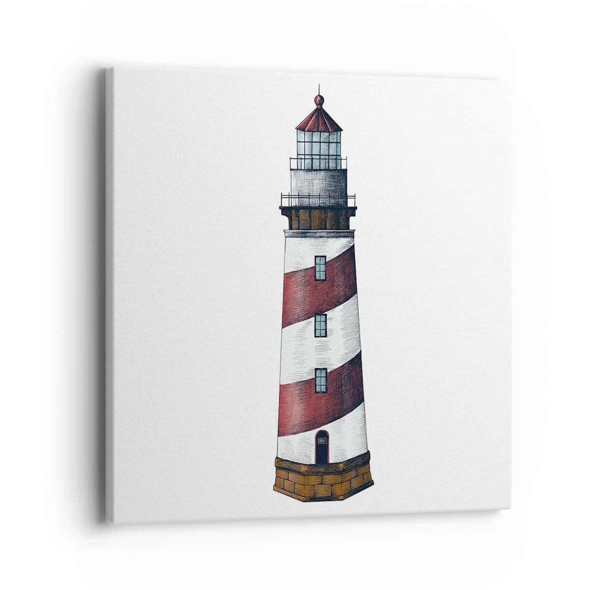 Obraz na plátne - Vždy na stráži - 40x40 cm