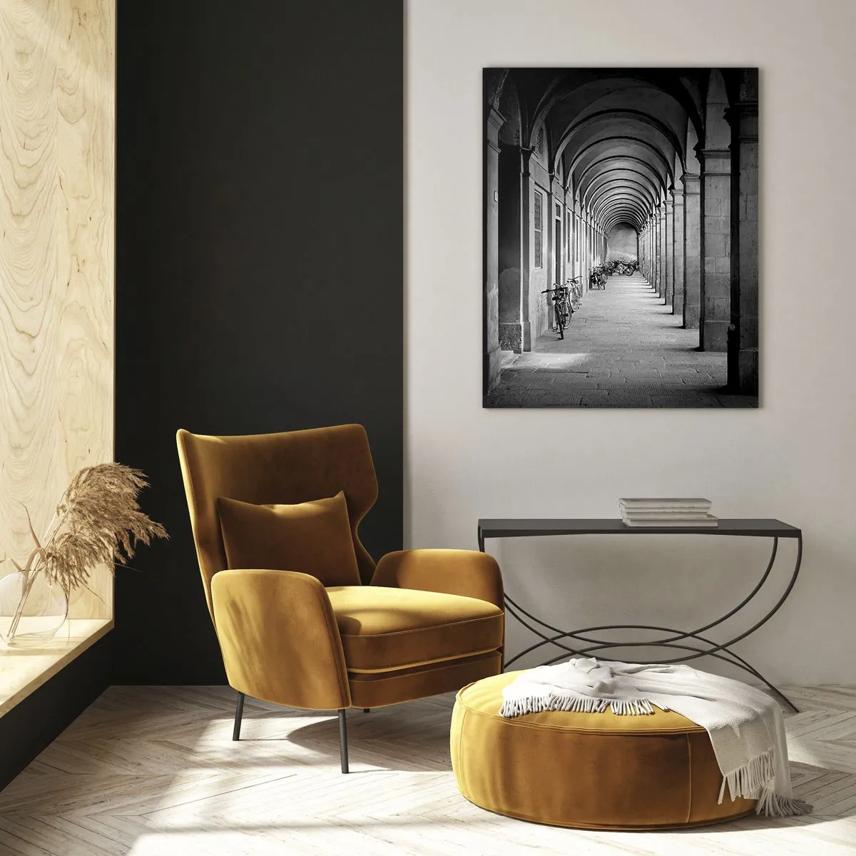 Obraz na skle - Pod arkádami - 50x70 cm