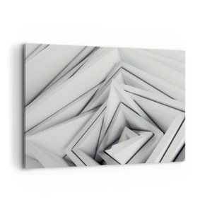 Obraz na plátne - Symfónia ostrých uhlov - 100x70 cm