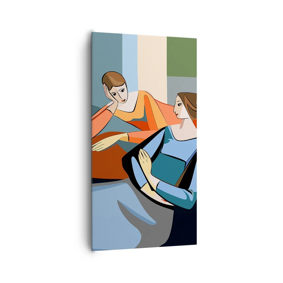 Obraz na plátne - Dôverná chvíľa - 65x120 cm