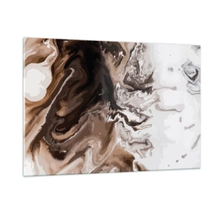 Obraz na skle - Kontrast farieb - 120x80 cm