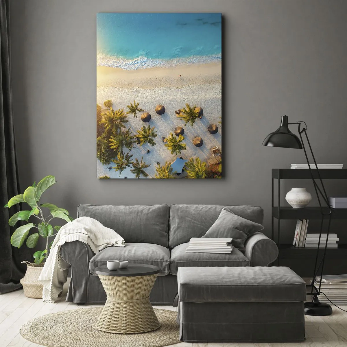 Obraz na plátne - Vitaj v raji - 50x70 cm