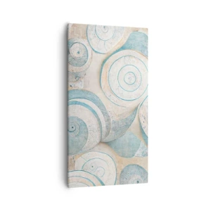 Obraz na plátne - Čo skrýva mušľa? - 55x100 cm