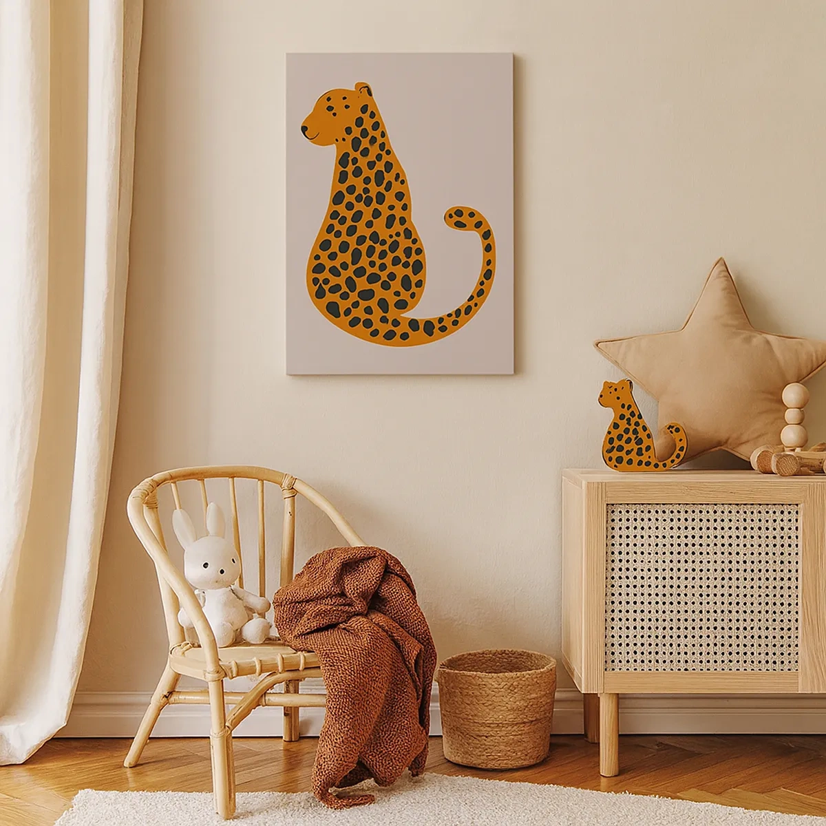 Obraz na plátne - Leopardný vzor je v móde - 50x70 cm