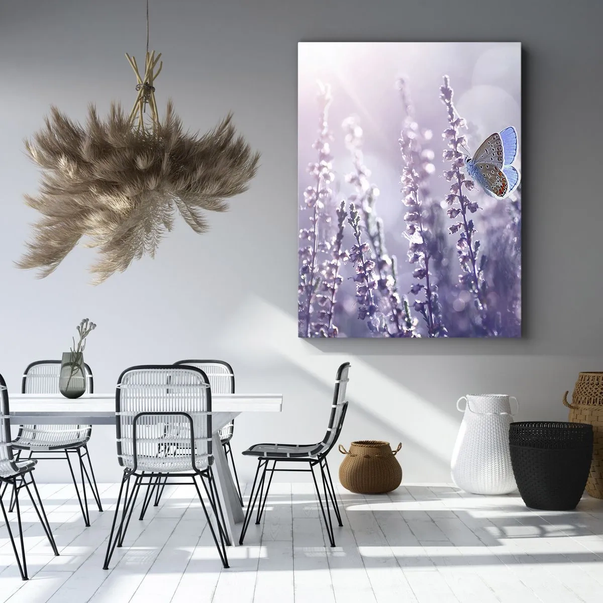 Obraz na plátne - Bozk motýľa - 50x70 cm