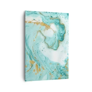 Obraz na plátne - Pod veľkou vlnou z epochy Edo - 70x100 cm