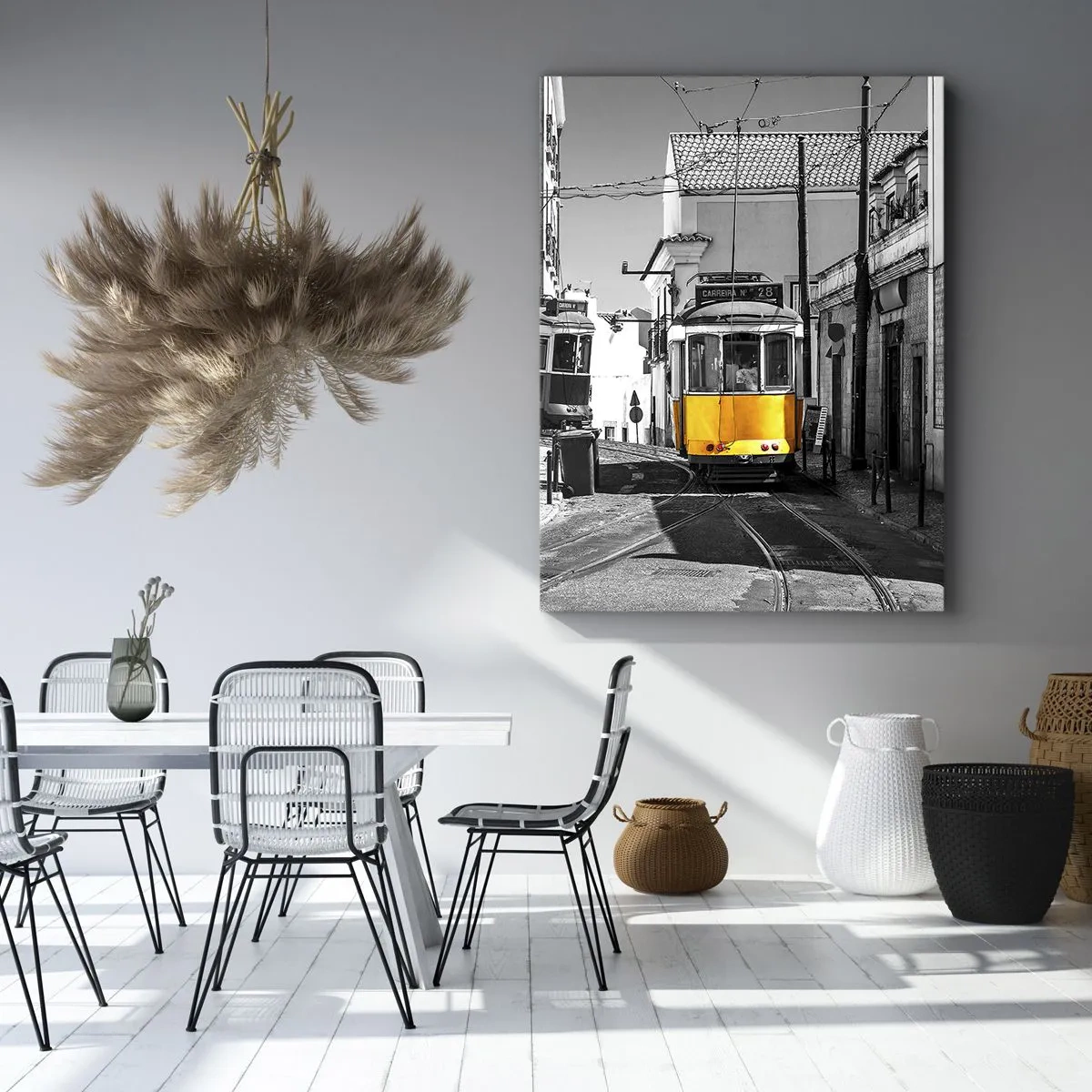 Obraz na plátne - Duch Lisabonu - 65x120 cm